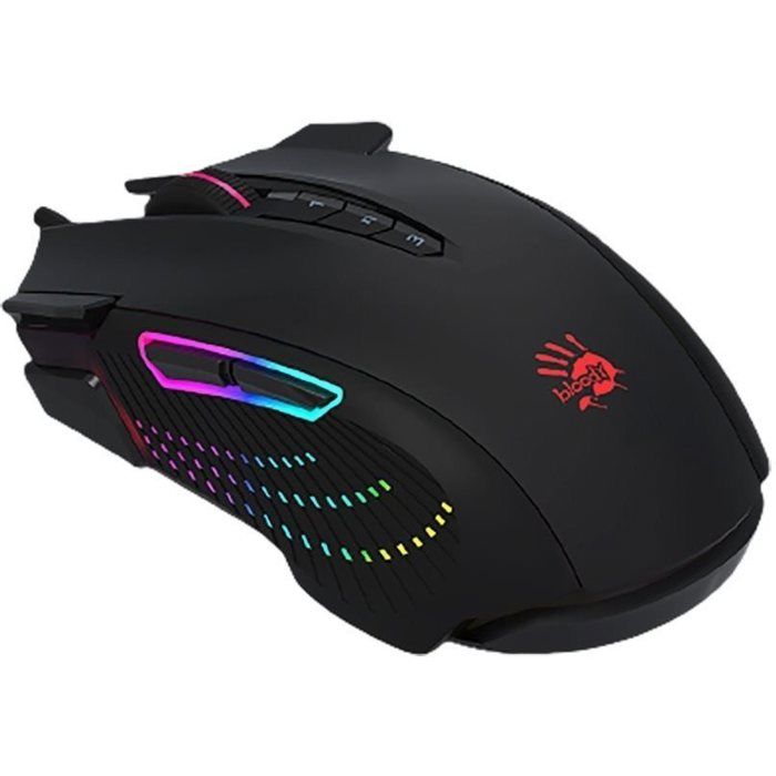 Souris de jeu - A4TECH - Bloody J90S - Filaire - 8000 DPI - Rétroéclairage RGB
