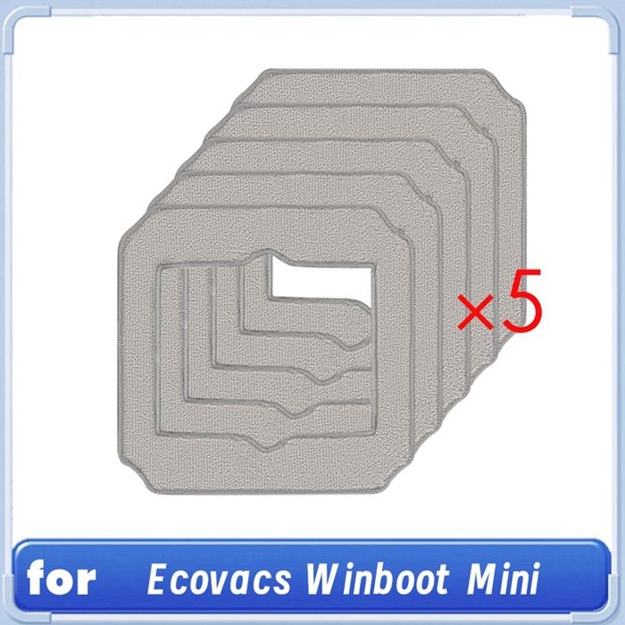Chiffon de Nettoyage pour Aspirateur pour Ecovacs Winboot Mini Pièces de Rechange et Accessoires