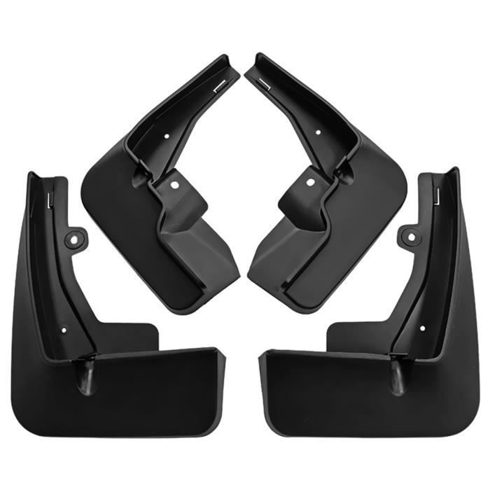 Lot De 2 Bavettes Garde-Boue Arrière En Caoutchouc Pour Peugeot 208 (2013 Et +) - Avec Vis De Fixation
