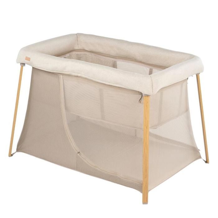 BEABA - Lit Parapluie 3 en 1 Eazy Sleep Argile Gazelle