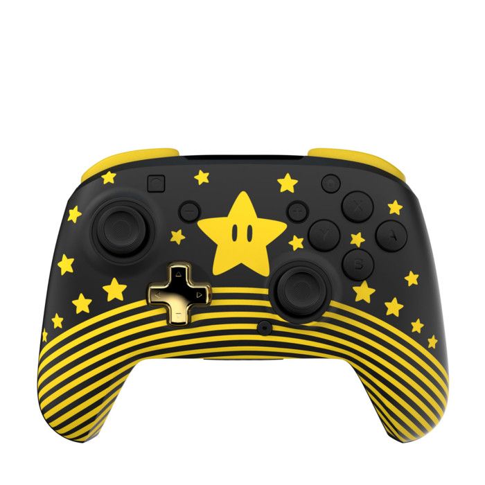 Manette de jeu TURTLE BEACH TBC 8105 95 Rematch Sans fil Design Mario Kart bicolore jaune Ergonomique