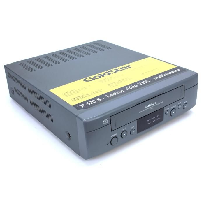 Magnétoscope VHS - Goldstar P 520S - Occasion Etat Correct - Sans Télécommande