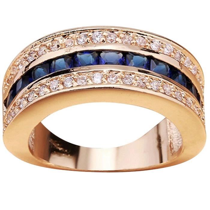 Anneau Taille 10 Bague europ enne et am ricaine en or jaune 18
