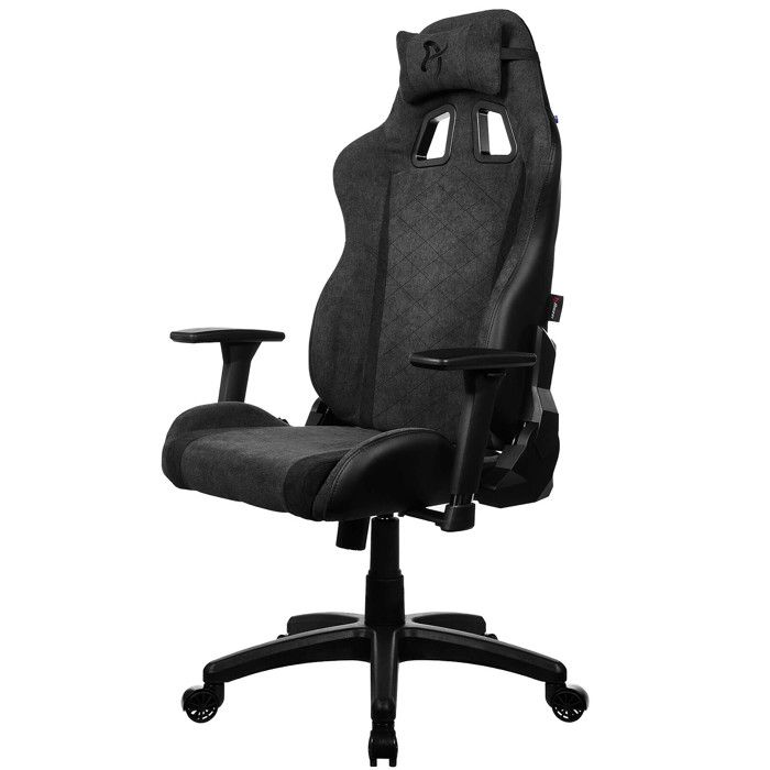 Chaise de bureau et de gaming - AROZZI - Avanti - Tissu doux - Accoudoirs 3D - Support lombaire