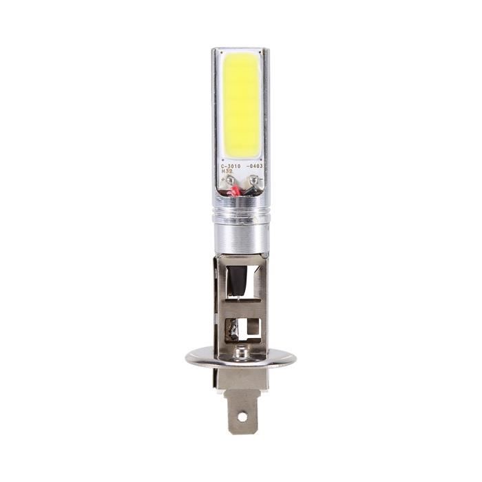Super brillant H1 LED Ampoules Phare-brouillard Blanc 6000K COB LED DRL -  Cdiscount Auto