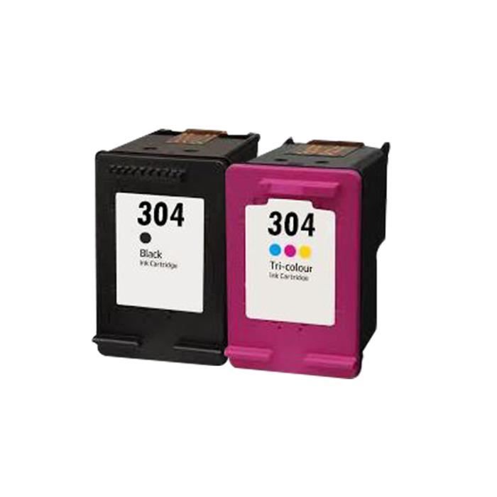 Cartuchos De TINTA COMPATIBLE Para HP DeskJet 3720 Tricolor 304XL, N9K07AE