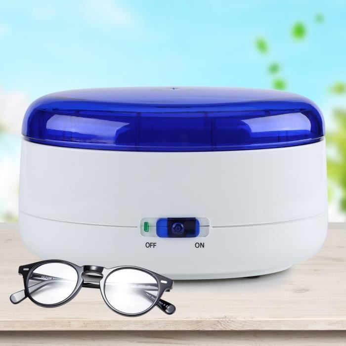 Nettoyeur à Ultrasons Appareil, MultiUsage Nettoyeur à Ultrasons pour ou Bijoux par