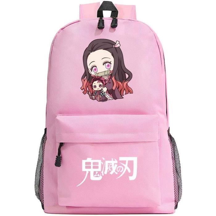 Ensemble Vêtement Demon Slayer Tanjirou/Nezuko - Sweat + Pantalon Imprimé Pour Enfants - Unisexe, Coton