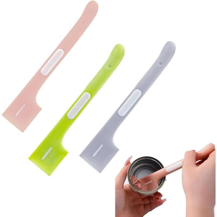 Cuillères à Mélanger - Non spécifié - 3 pcs - TPR - Douces et Flexibles - Couleurs Variées