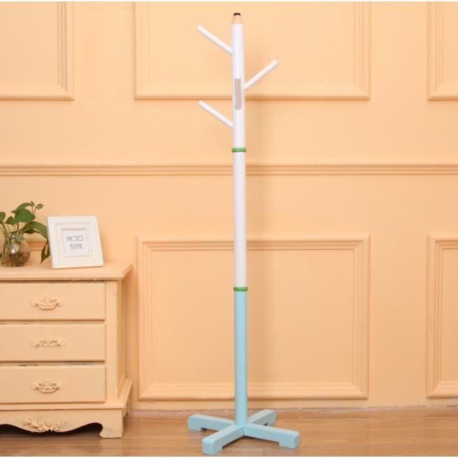 Porte Manteau Bebe En Forme De Crayon Porte Vetements Pour Enfants En Bois Ranger Les Chambre Bleu Cdiscount Puericulture Eveil Bebe
