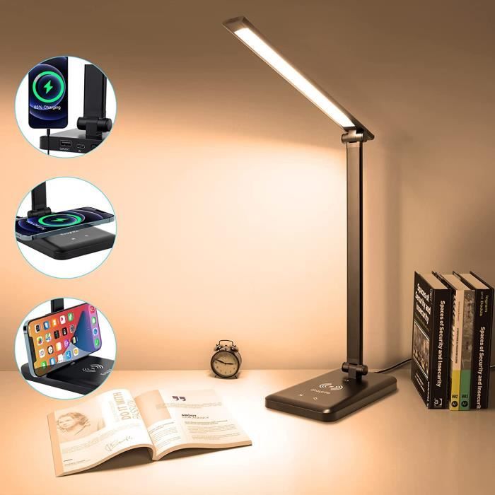 Mini lampe LED à prise USB, chargeur pour ordinateur portable, petit livre,  Protection des yeux, éclairage de bureau