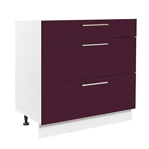 Casserolier 3 Tiroirs 80 Cm Brico Dptnull