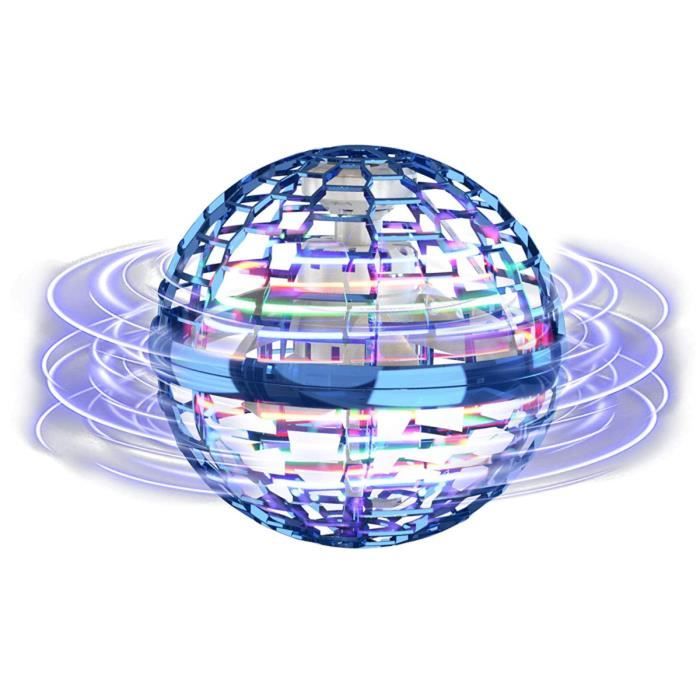Flying Ball Toys Globe Shape Magic Controller Mini Drone Flying Boomerang Toy avec 360 ° Rotating Spinning LED Lights pour Enfants Flying Ball Toys Globe Shape Magic Controller Mini Drone Flying Boomerang Toy avec 360 ° Rotating Spinning LED Lights pour Enfants