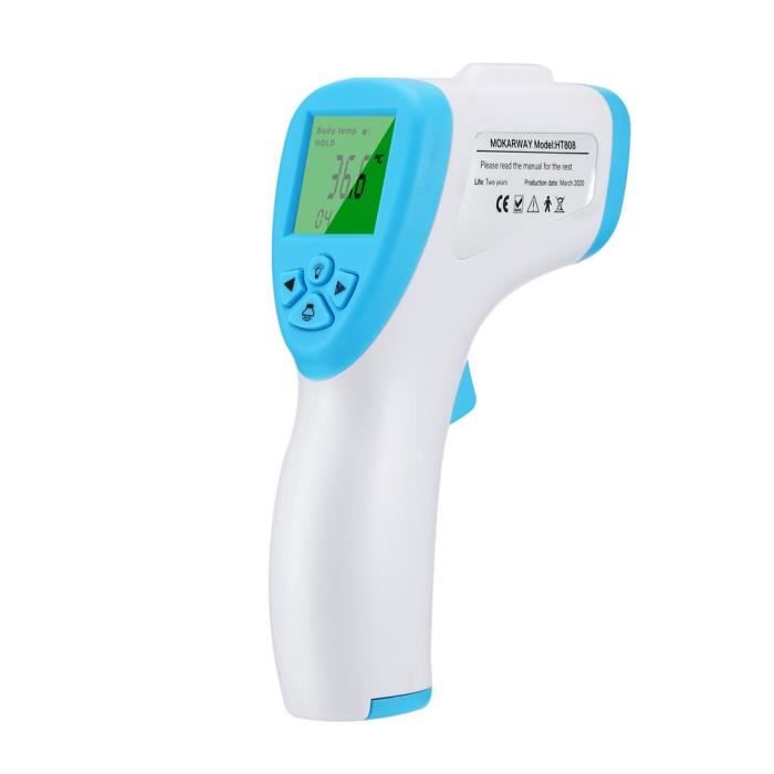 Generic Thermomètre frontal infrarouge Thermomètre numérique pour bébé Thermomètre  sans contact pour enfants et adultes Obtenez des lectures instantanées et  précises. jaune : : Bébé et Puériculture