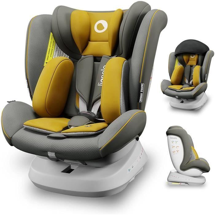 Lionelo Bastiaan Siège auto 0-36 kg ISOFIX Top Tether Inclinable 360° 