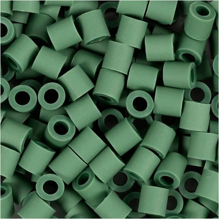Kit 52 PCS Perles à Repasser 5mm - Grand Carré Transparent Avec Pincettes, Papier Et Porte-Clés Pour Enfants