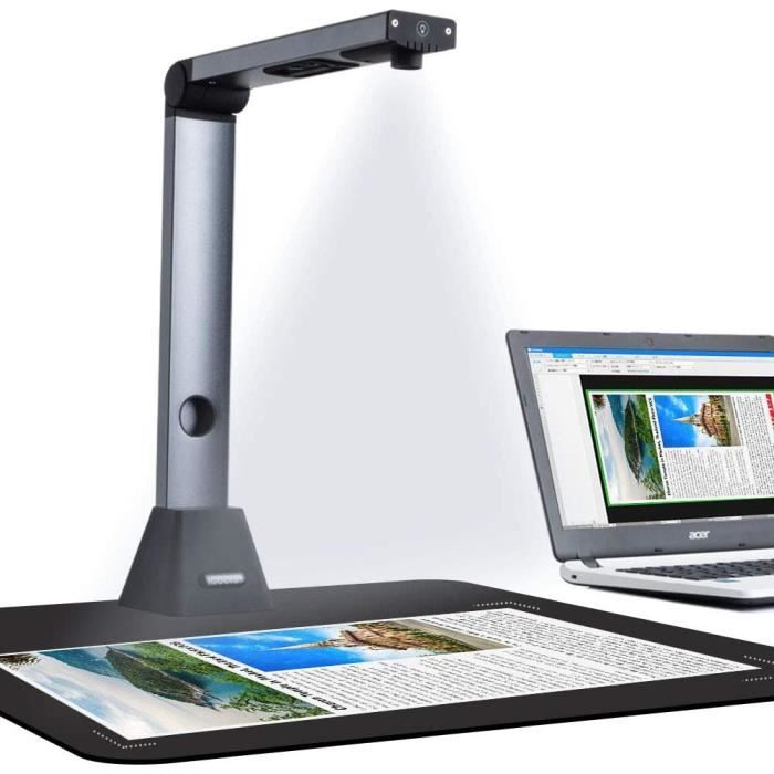 Camera Pour Documents Bamboosang X3 Document Scanner Portable Haute