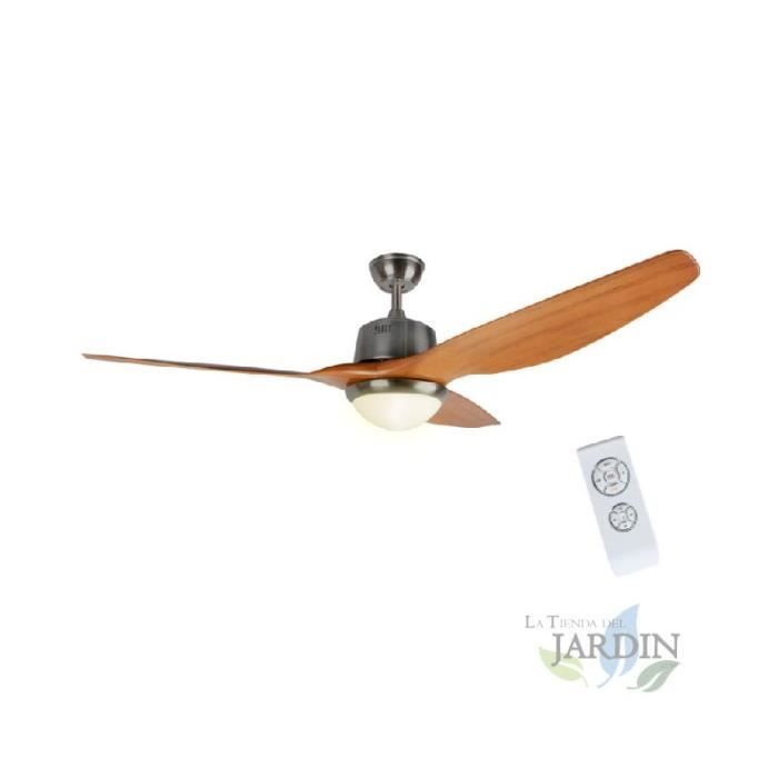 Ventilateur de plafond - Orbegozo - Modèle Orbegozo - 160 cm - Lumière LED - Télécommande - 3 vitesses - Orbegozo