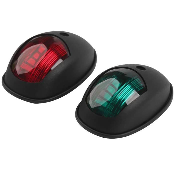 Feu de Navigation LED pour Bateau, Ancre Blanche, Lumière Marine à 360