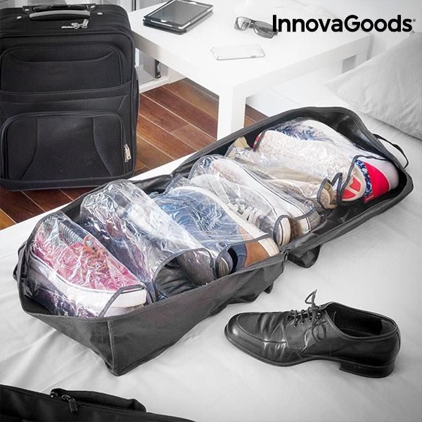 6pcs Organisateur de Chaussures de Voyage Sacs de Rangement aoory Sacs à Chaussures de Voyage Portable Non Tissé Cordon Respirant Organisateur 