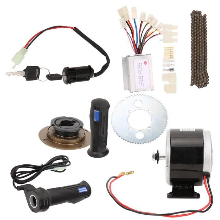 9 pièces / ensemble Kit haute vitesse de Conversion de vélo, fabrication professionnelle de performances stables 250W 24V ensemble