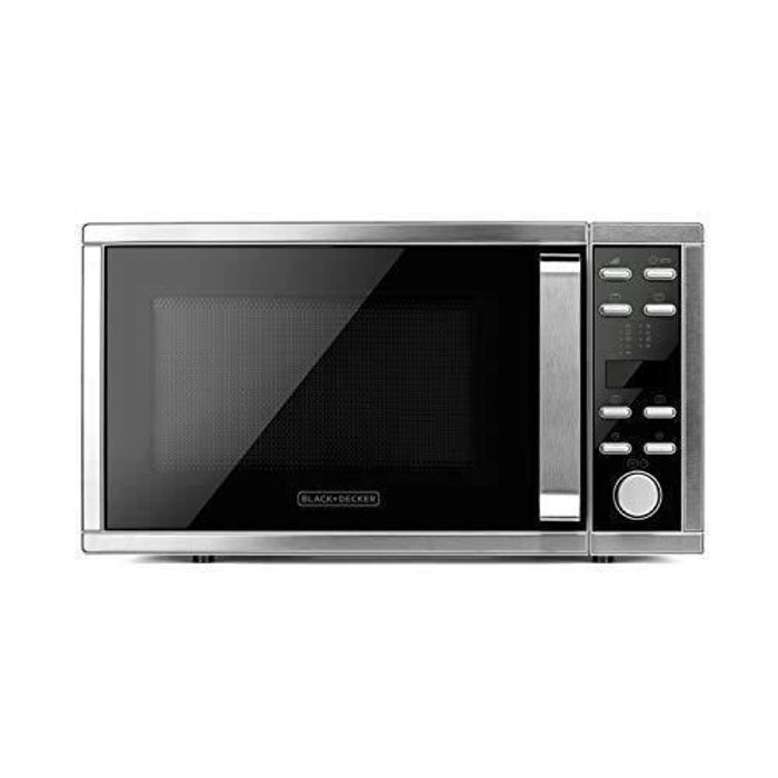 Micro-ondes avec grill et convection - BLACK+DECKER - BXMZ901E - 1000 W - 25 liters - Gris - Black et decker