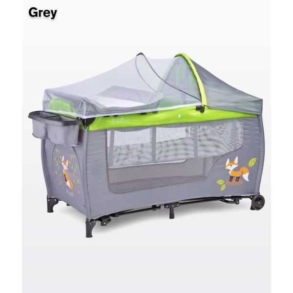 Lit Parapluie Lit De Voyage Pliant Moustiquaire 1m Gande Plus Gris Fonc 125 Gris Fonc Cdiscount Puericulture Eveil Bebe