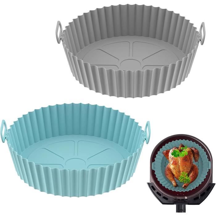 Moules En Silicone Pour Air Fryer - Lot De 2, Compatibles Philips, Ninja, Cosori, Four Et Micro-ondes