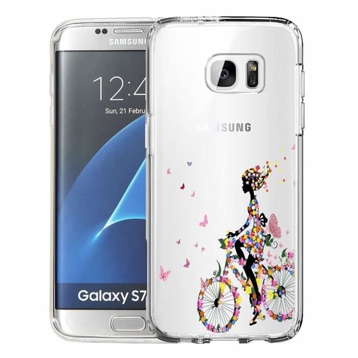 coque galaxy s7 fille