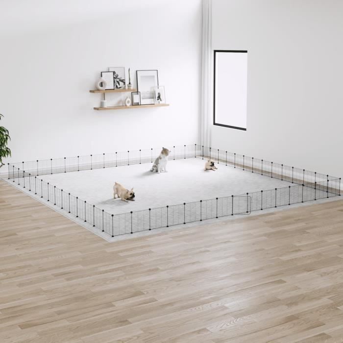 Enclos Pour Poules Et Petits Animaux ORHEYA – Galvanisé, Toit Anti-UV, 3x6 M