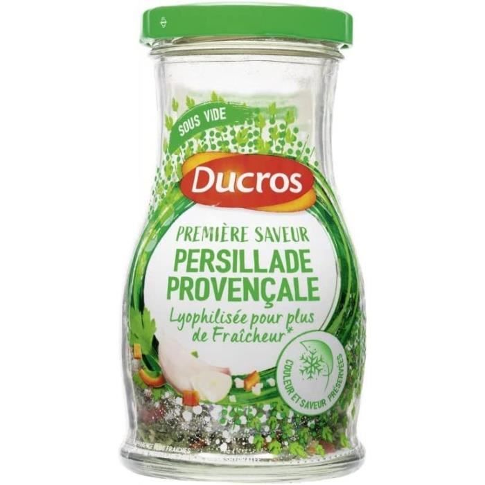 LOT DE 4 - DUCROS - Persillade Provençale Assaisonnement - Pot de 19 g ...