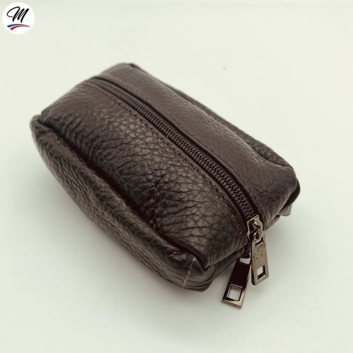 Porte-Monnaie Homme Frédéric&Johns - Cuir Vintage Grainé, Compact Et Élégant