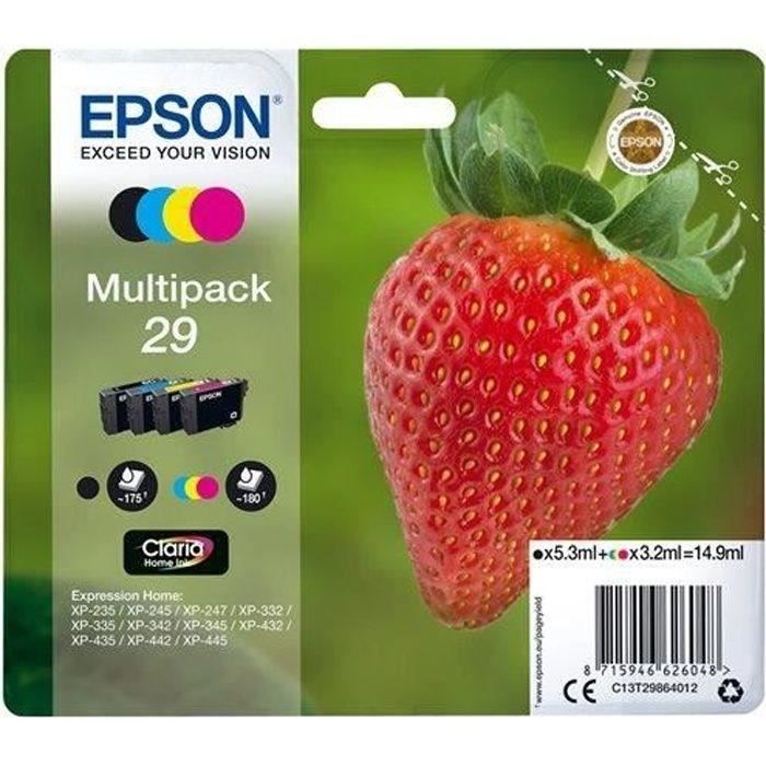 Cartouche d'encre multipack T1285 - Couleur + Noir EPSON