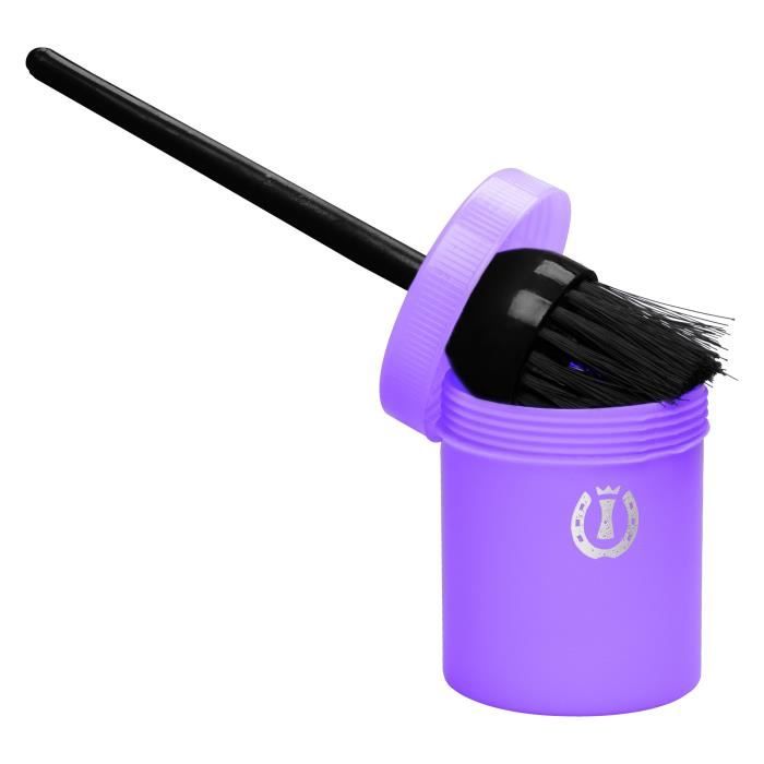 Cure-pied Pour Cheval Avec Brosse - 2 Pièces, Manche En Bois - Nettoyage Sabots, Selles, Bottes