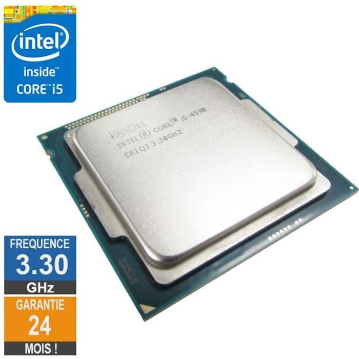 Vente Processeur PC Processeur Intel Core I5-4590 3.30GHz SR1QJ FCLGA1150 6Mo pas cher