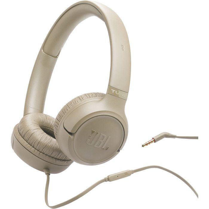 Casque supra-auriculaire - Filaire - JBL - TUNE 530 - Beige
