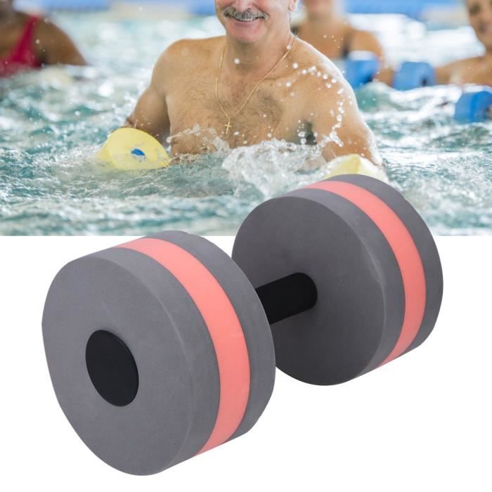 Haltère - poids,Jeu d'haltères en mousse pour piscine,jouets de sport aquatique,de fête,exercice