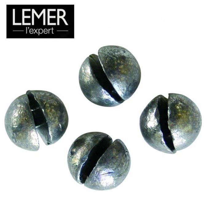 LEMER Plomb Poire avec /émerillon Type arlesey x 5