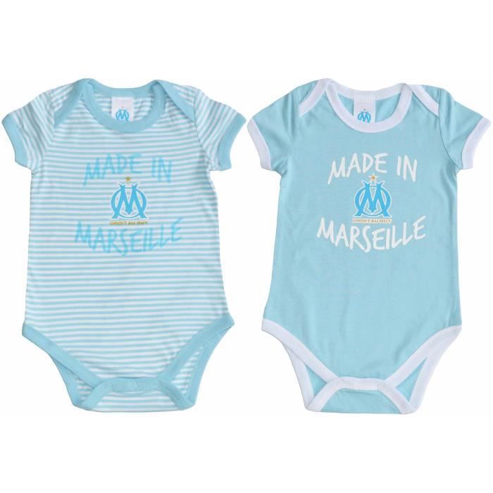 Vetements De Bebe Collection Officielle Taille Bebe Fille Olympique De Marseille 2 X Body Om Sports Et Loisirs Qaytu Com