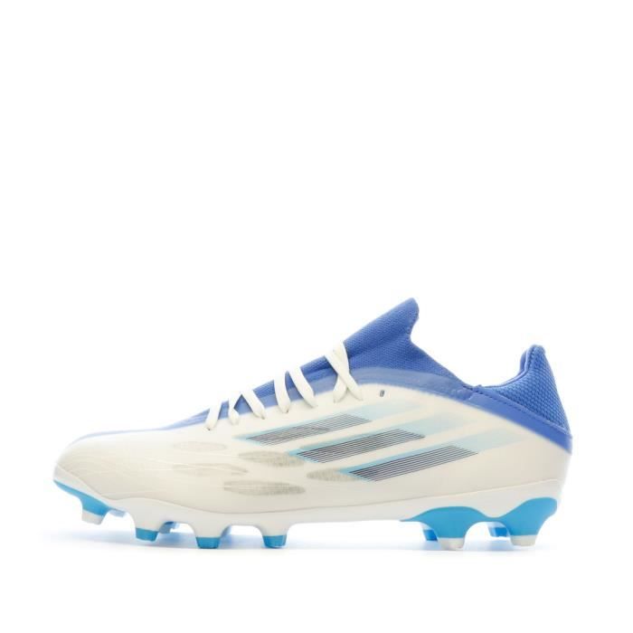 Chaussures de Football Blanche/Bleu Mixte Adidas X Speedflow.2