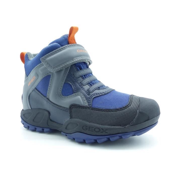 Basket montante fille - GEOX - NEW SAVAGE J841WC - Cuir - Marine - Scratch Basket montante fille - GEOX - NEW SAVAGE J841WC - Cuir - Marine - Scratch