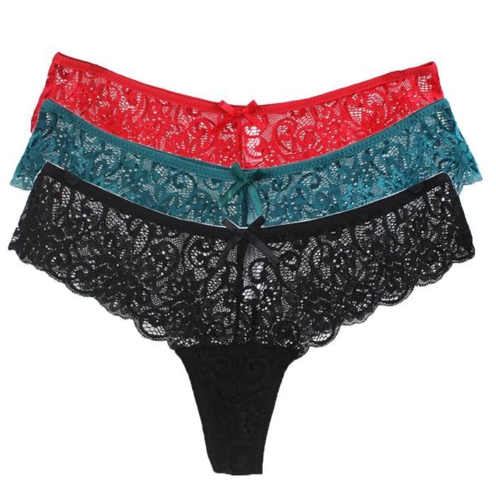string slip femme