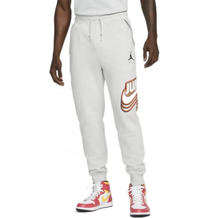Pantalon de survêtement Nike JORDAN JUMPMAN FLEECE - Gris - Multisport - Adulte - Respirant