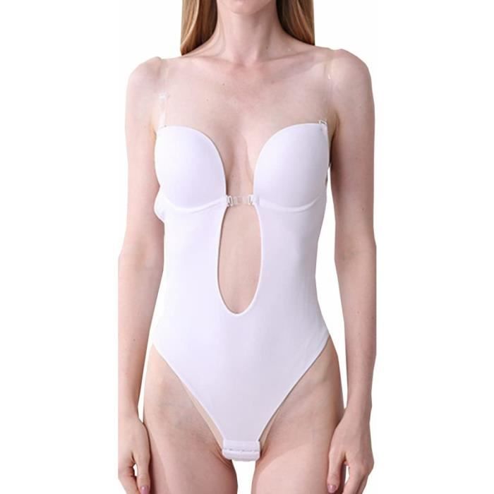 Soutien Gorge Intégré Dos Nu Sculptant Body Shaper Soutien-Gorge