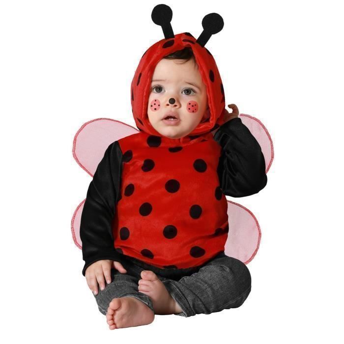 ATOSA Déguisement coccinelle bicolore bébé 1224 mois Noir Cdiscount — free download