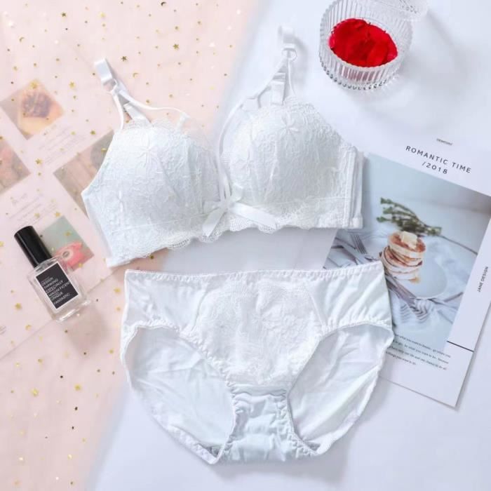 Soutien-gorge Push-up Ajustable à Armatures Lisses - Bonnets Troués, Polyester/élasthanne, Pour Femme - 3