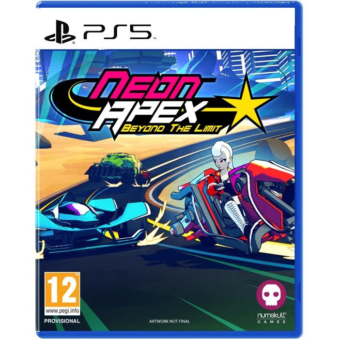 Jeu vidéo NUMSKULL Neon Apex Beyond the Limit Course futuriste PS5 PEGI 12+