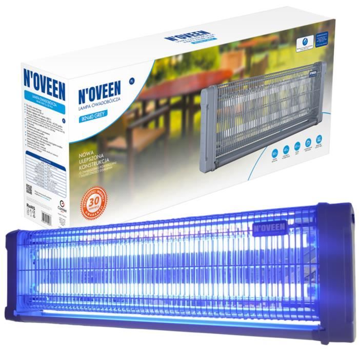 Noveen Lampe UV Anti-Insectes Anti Moustique Tue Mouche électrique ...