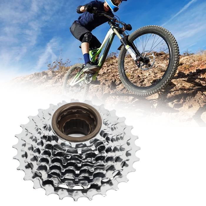 Roue libre de vélo 8 vitesses OMABETA - 13-28T - Acier haute résistance - Pour vélo sport chaine