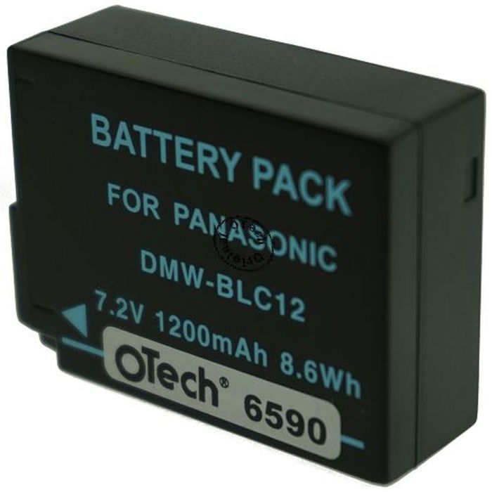 Vhbw Ersatzakku Für Panasonic DMW-BLC12 – 1000mAh, 7,2V, Lithium-Ion
